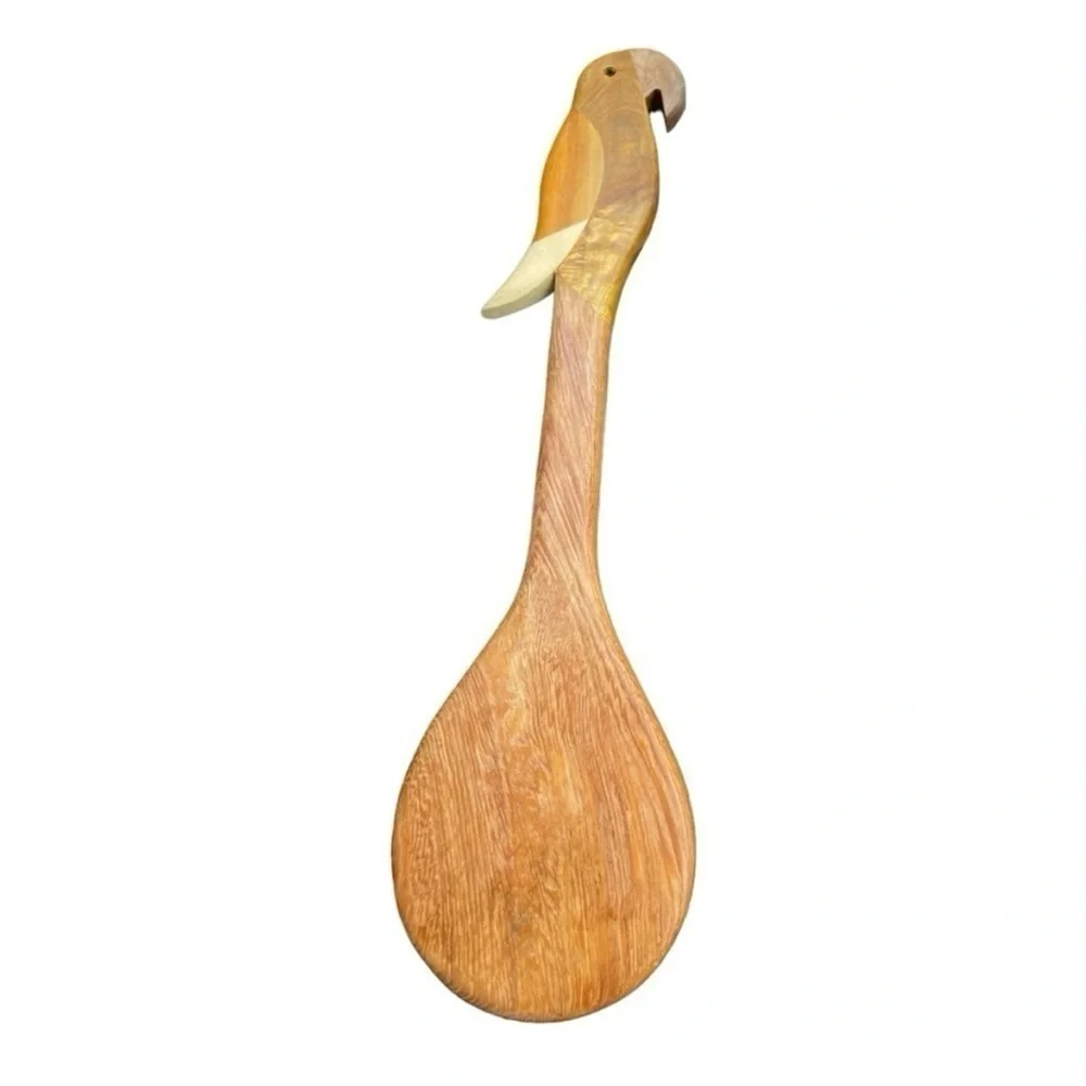 Wood Bird wooden spoon 12
